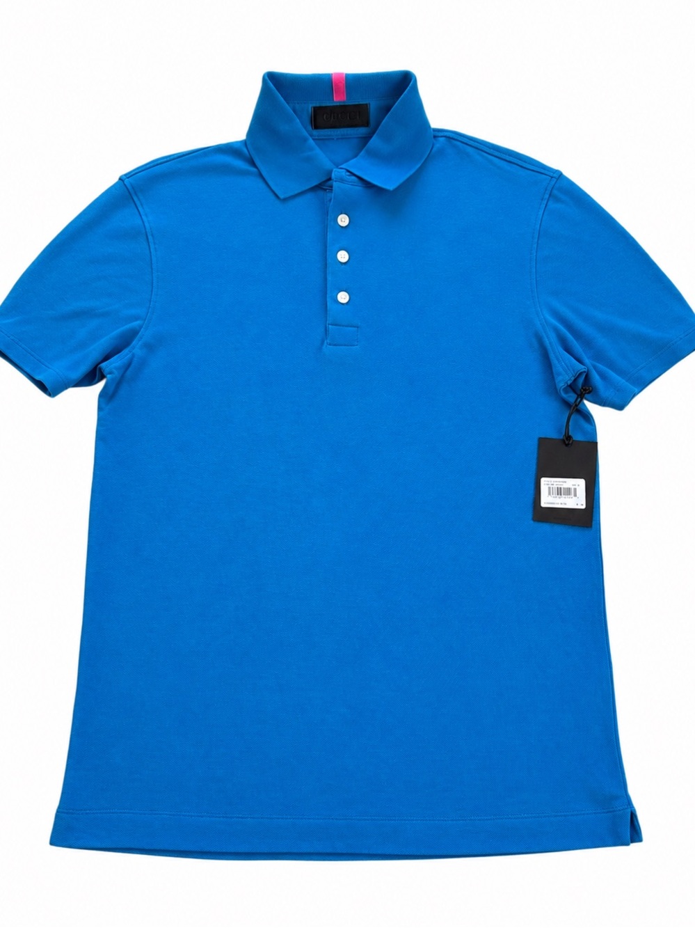 NWT $160 G/Fore Small Blue Mens polo Golf Luxury Athletic   #QuietLuxury